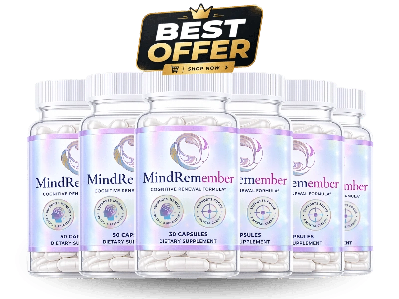 MindRemember six bottle 180 day best value bundle, save $780