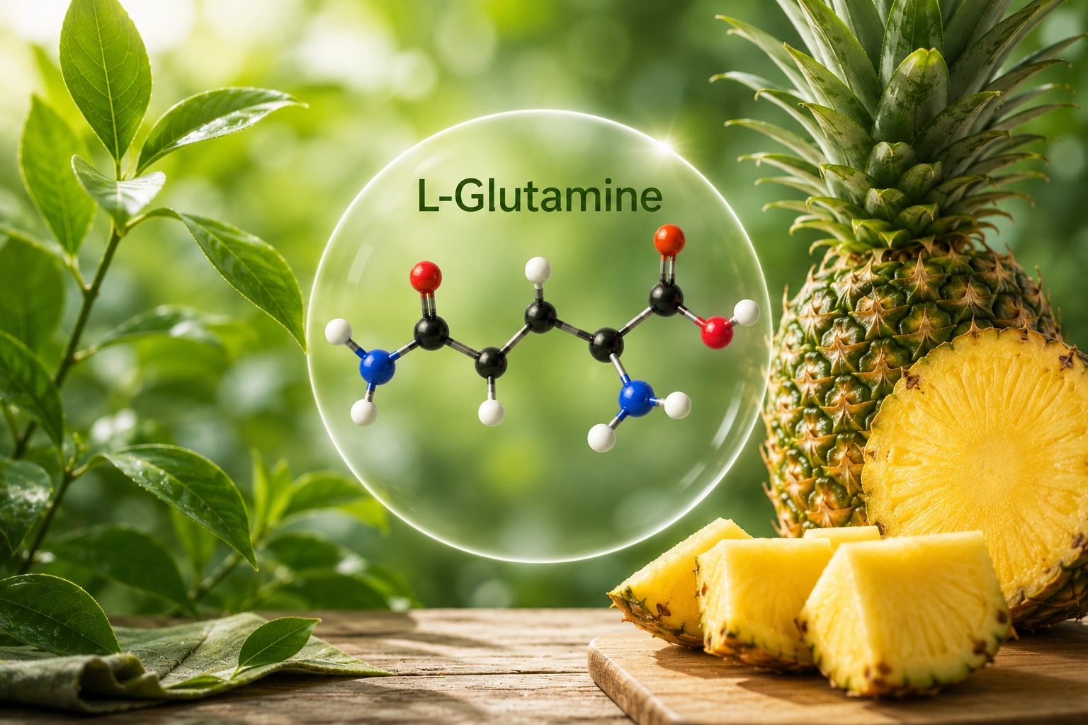 L-Glutamine amino acid ingredient used in MindRemember focus formula